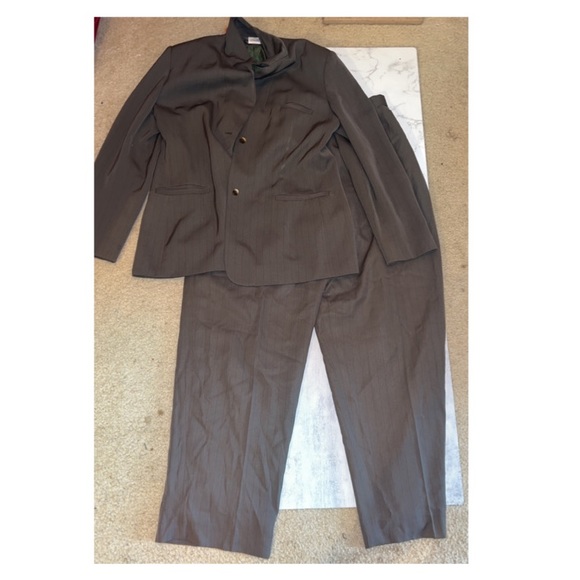 Harve Benard Pants - Harve Bernard Green Suit